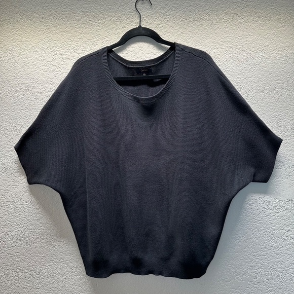 Quince Dolman Sweater Lightweight Organic Cotton Cashmere Link-Stitch Size XL - Picture 2 of 13